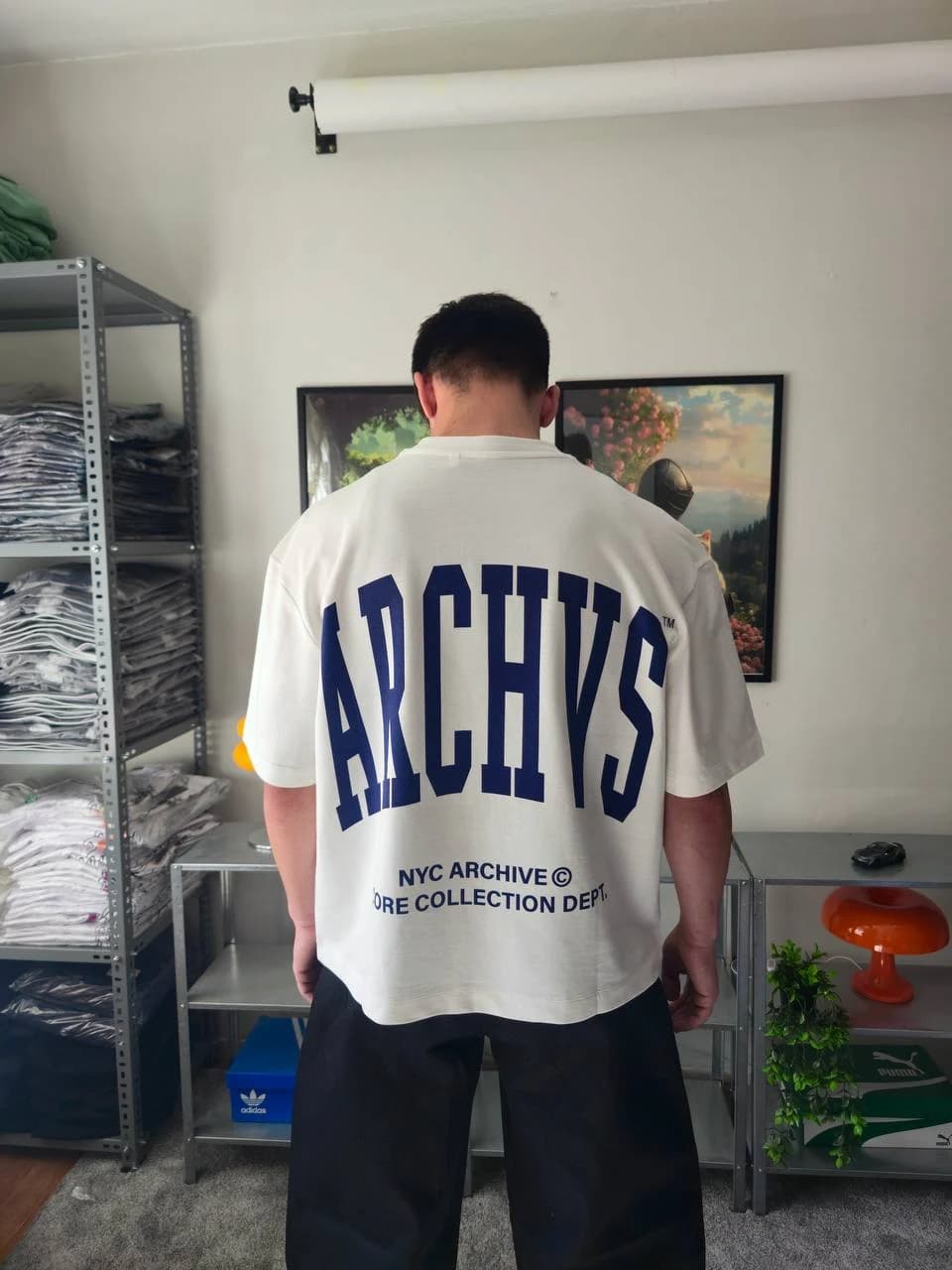  Archives Boxy Fit Tshirt - 2