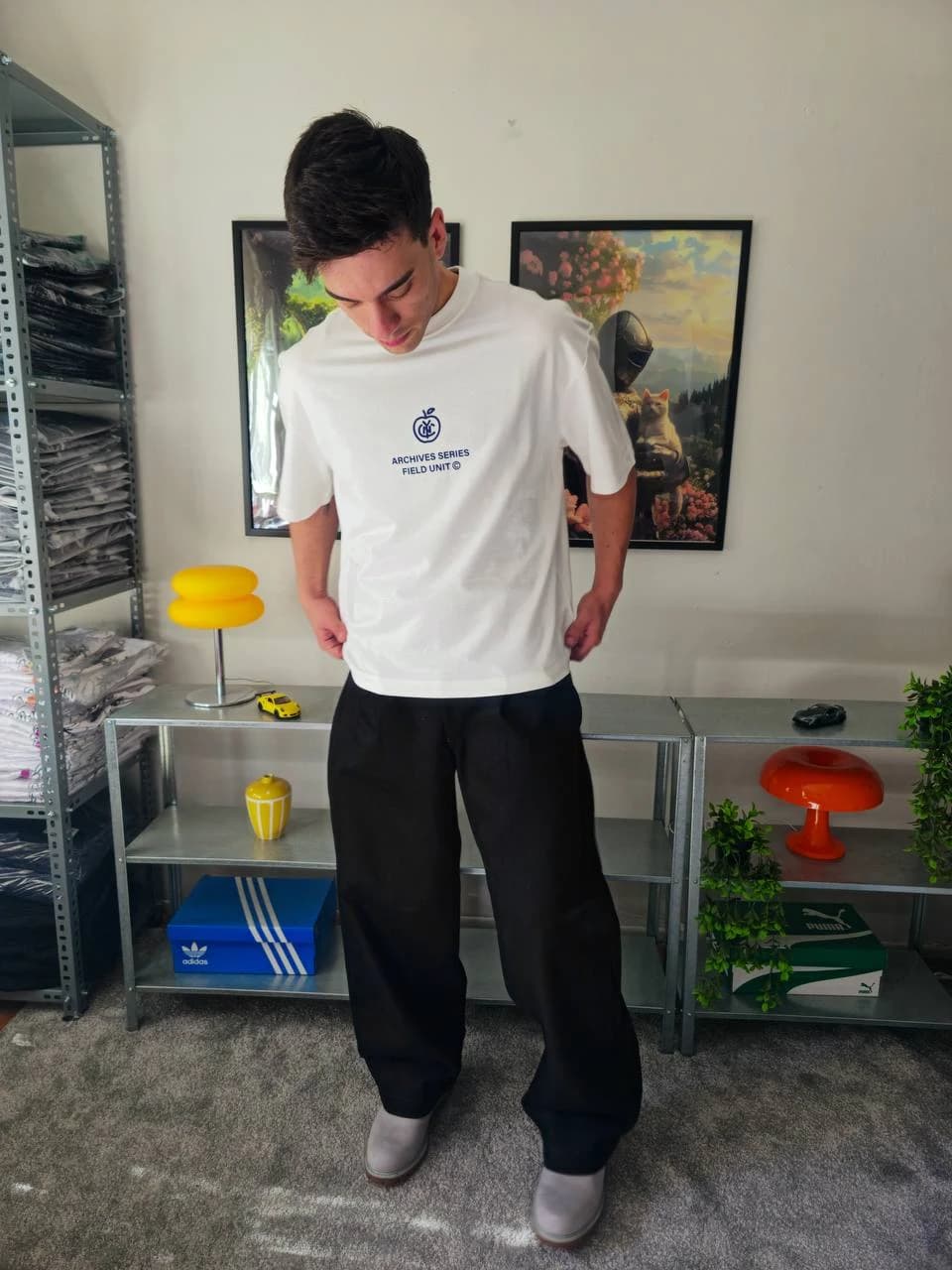  Archives Boxy Fit Tshirt - 3