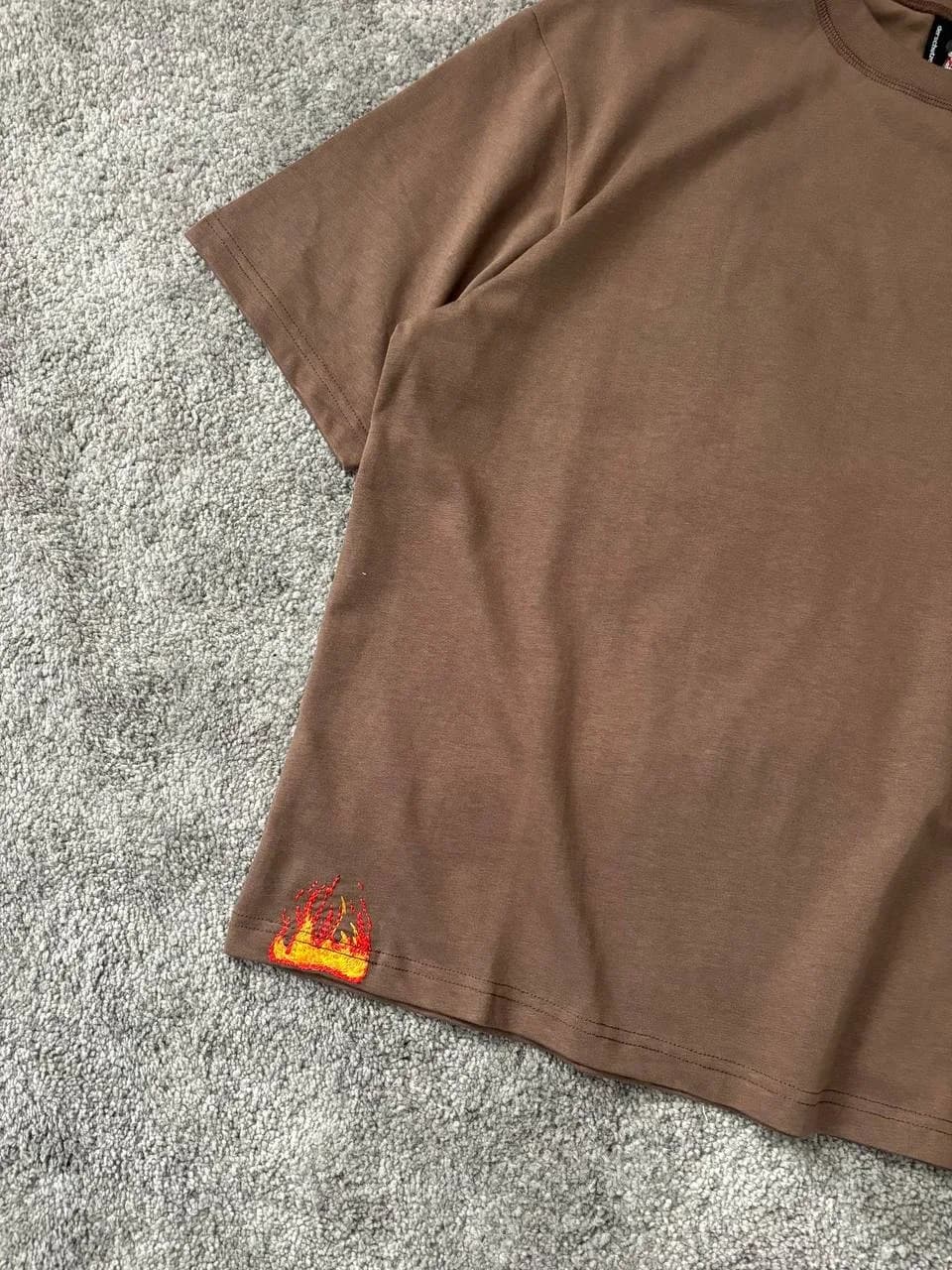 Nakış Detaylı Oversize Tshirt - 2